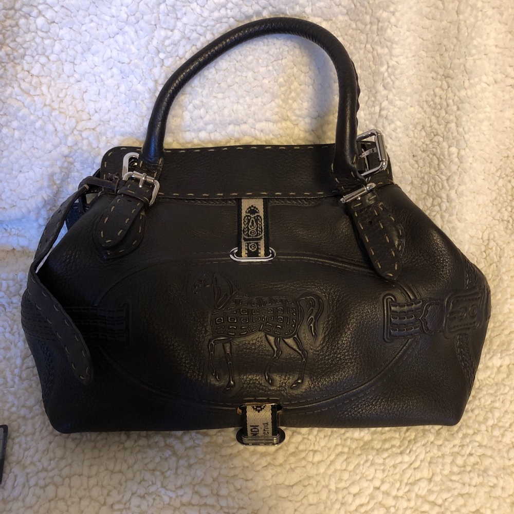 Fendi Selleria Borsa Equestrian Purse
